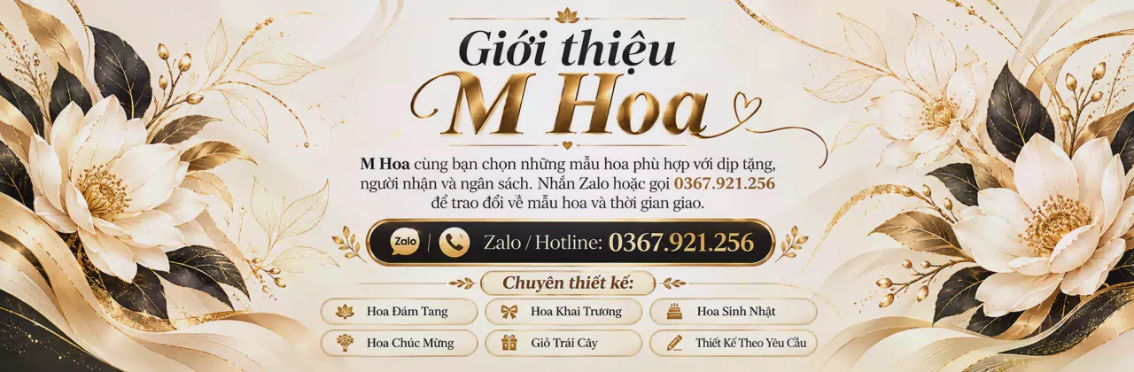 Ảnh bìa Shop hoa tươi Phường Bình Đông Hồ Chí Minh - Hoa tươi cho từng lời chúc